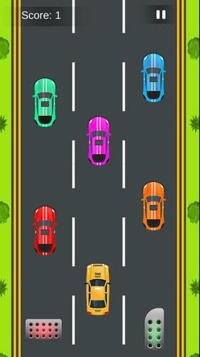 Easy Car Racing Game 2D Car Captura de pantalla 1