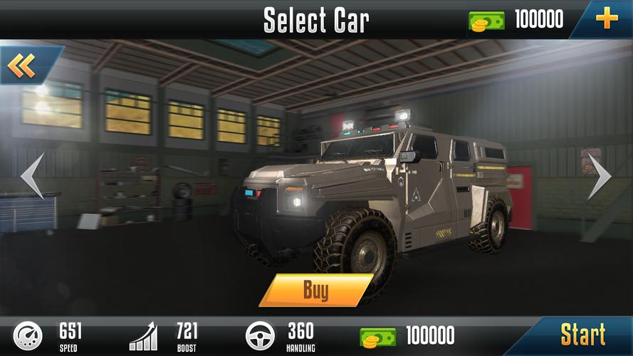 Impossible Ramp Hummer Car 3D應用截圖第1張
