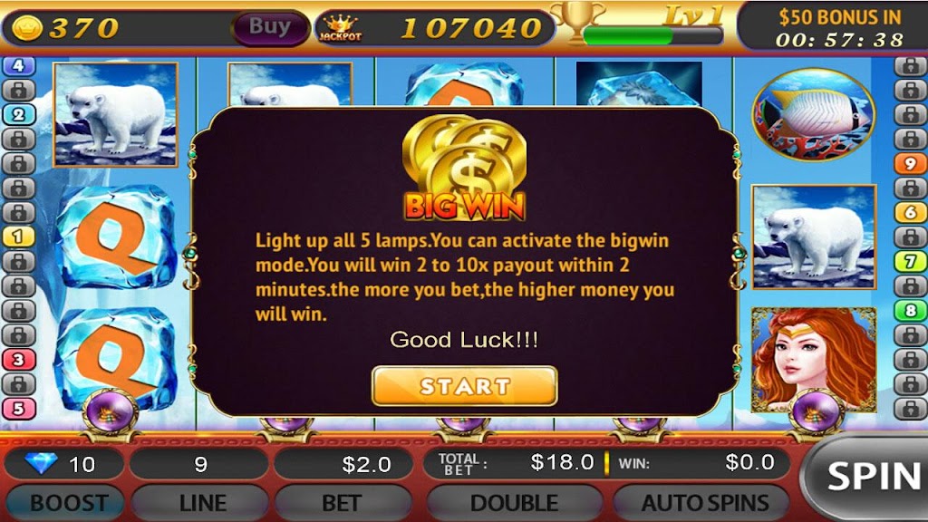 Slots Arctic:Free Slot Machine應用截圖第3張