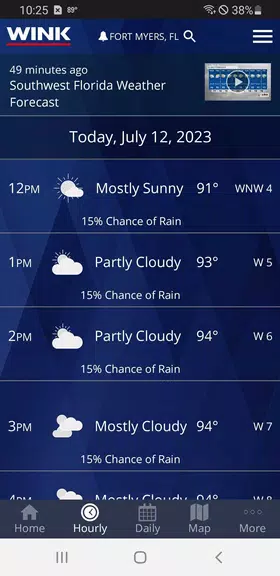 WINK Weather Ảnh chụp màn hình 2