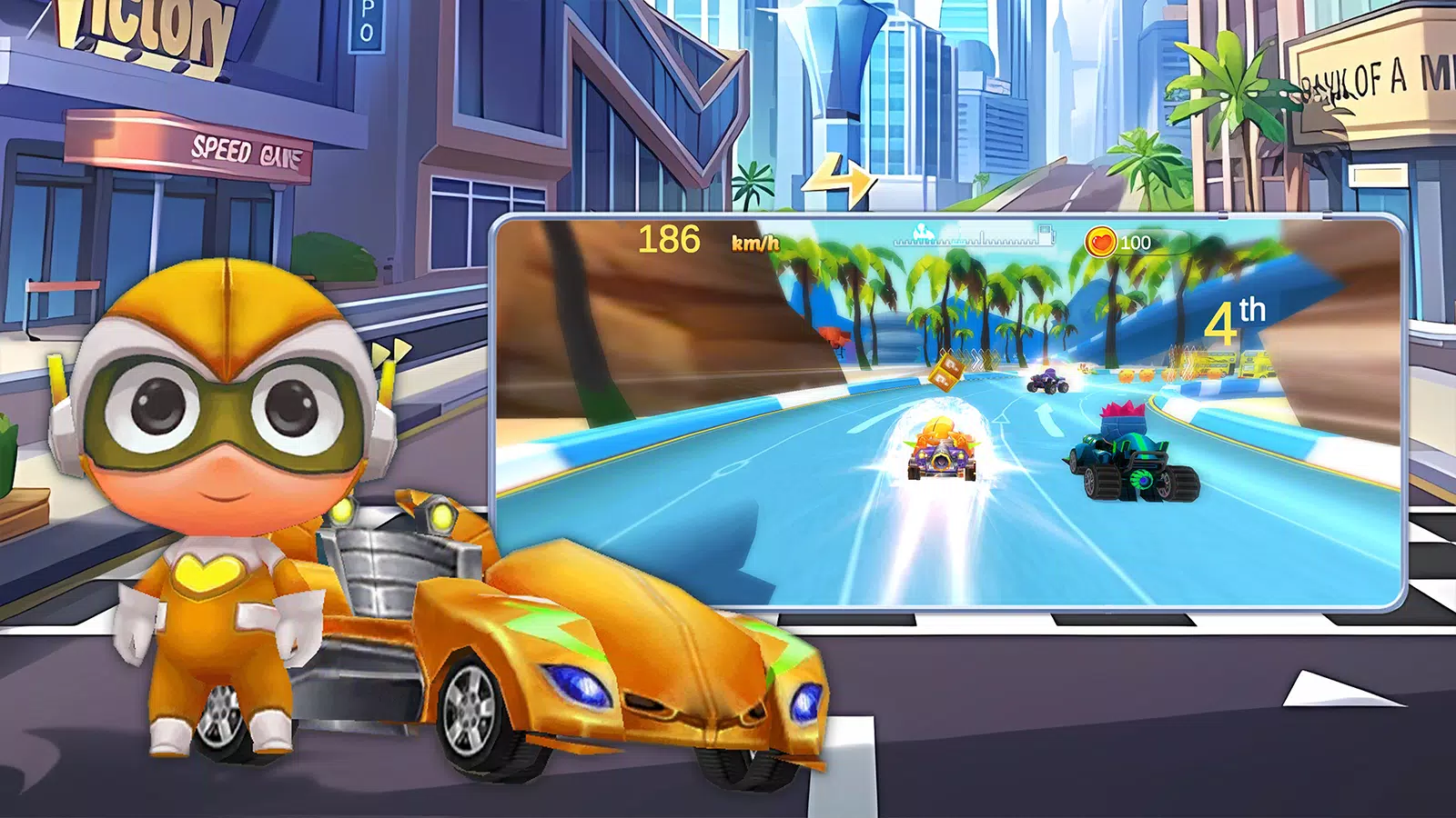 Kart Racing Game 3D Captura de pantalla 0