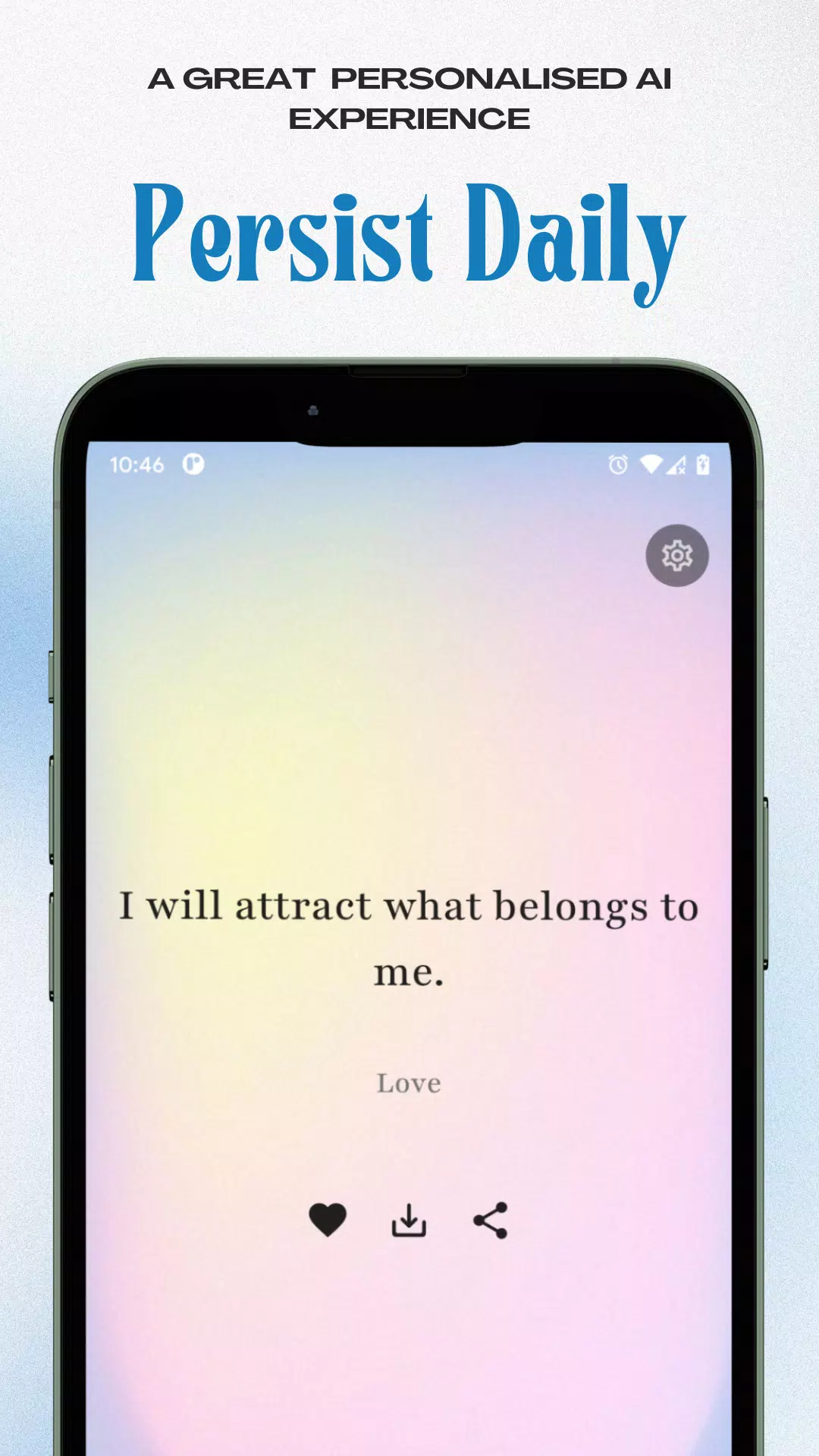 AI Uplift - Daily Affirmations ဖန်သားပြင်ဓာတ်ပုံ 1