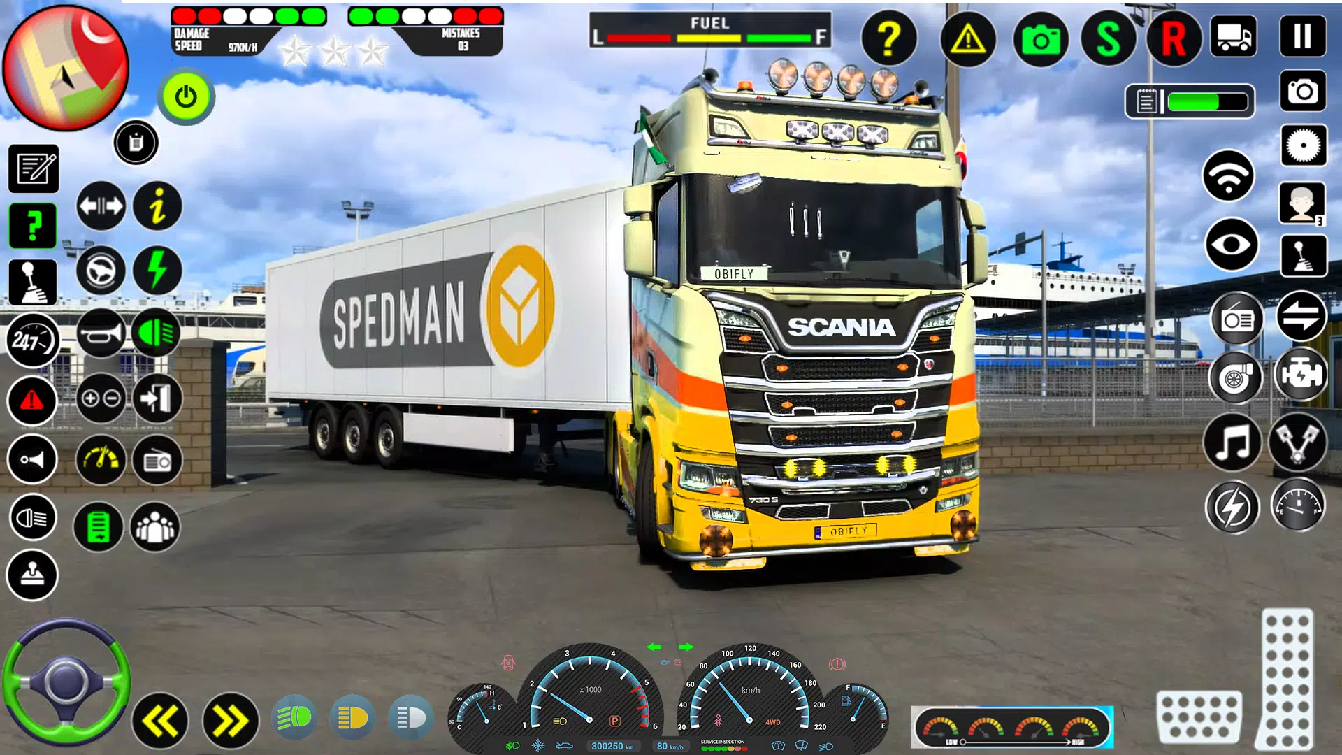 Cargo Truck Driving Euro Truck Capture d'écran 1