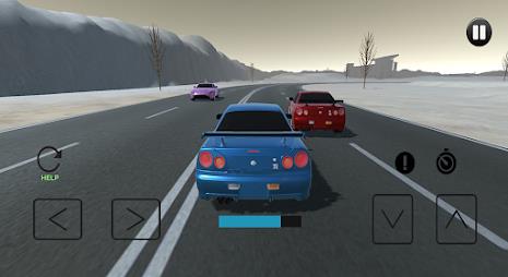 Driving Skyline R34 Drift Car應用截圖第2張