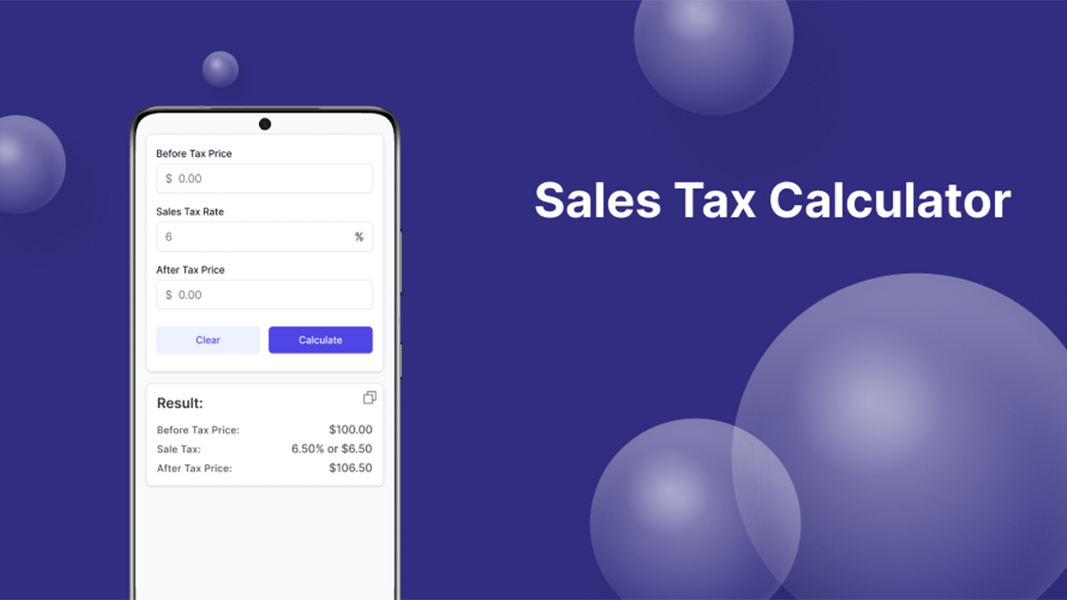 Sales Tax Calculator應用截圖第2張