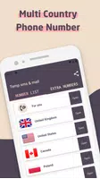 Temp sms - Receive code Zrzut ekranu 1