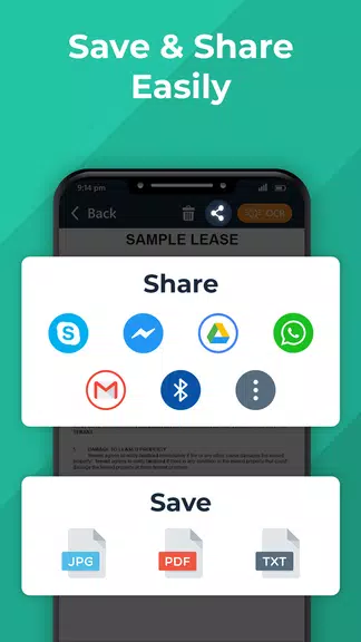 Document Scanner - PDF Scanner Tangkapan skrin 3