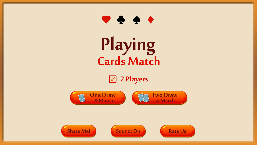 Playing Cards Matching Game - Memory booster game Captura de pantalla 0