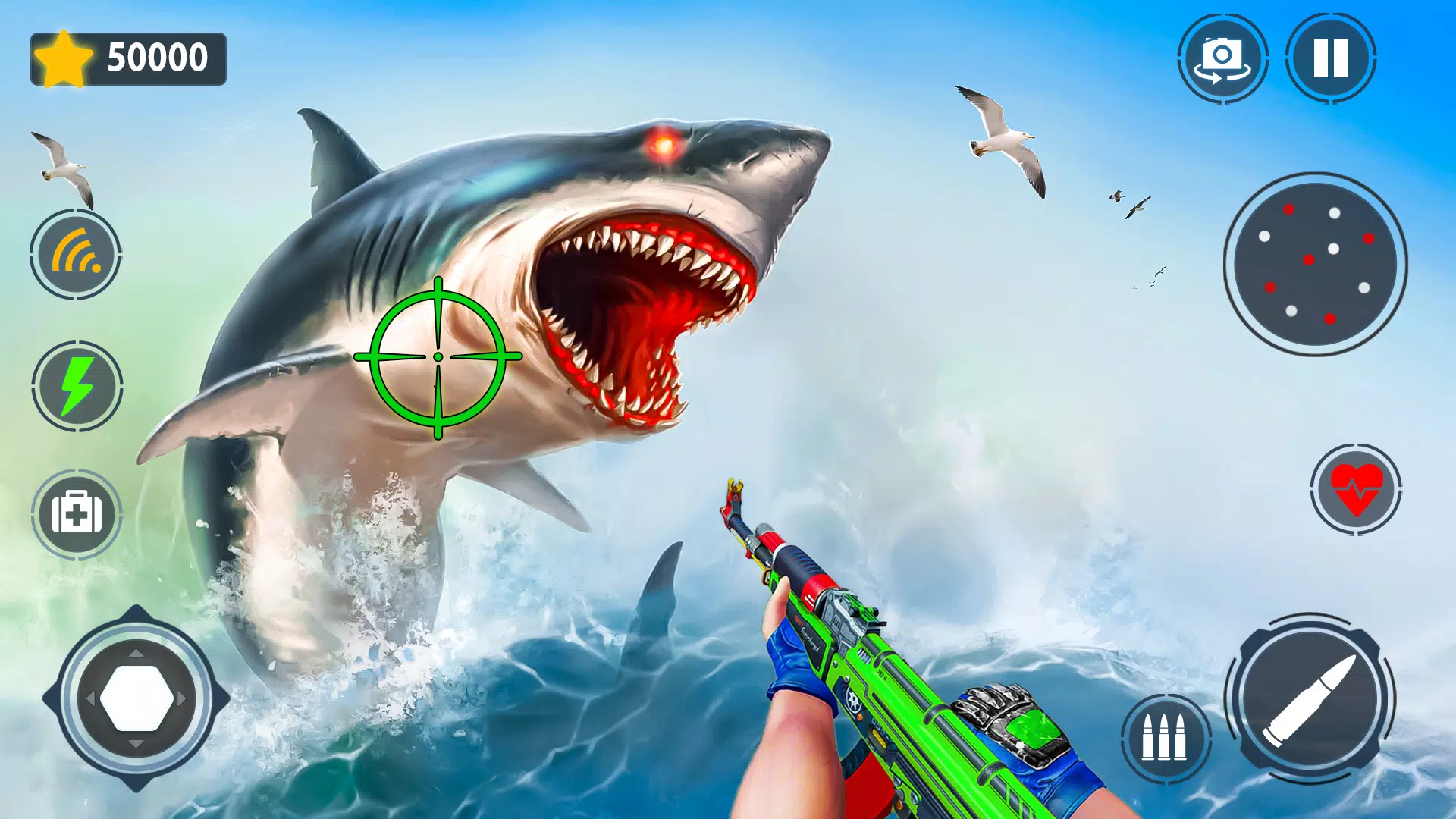 Shark Games & Fish Hunting應用截圖第0張