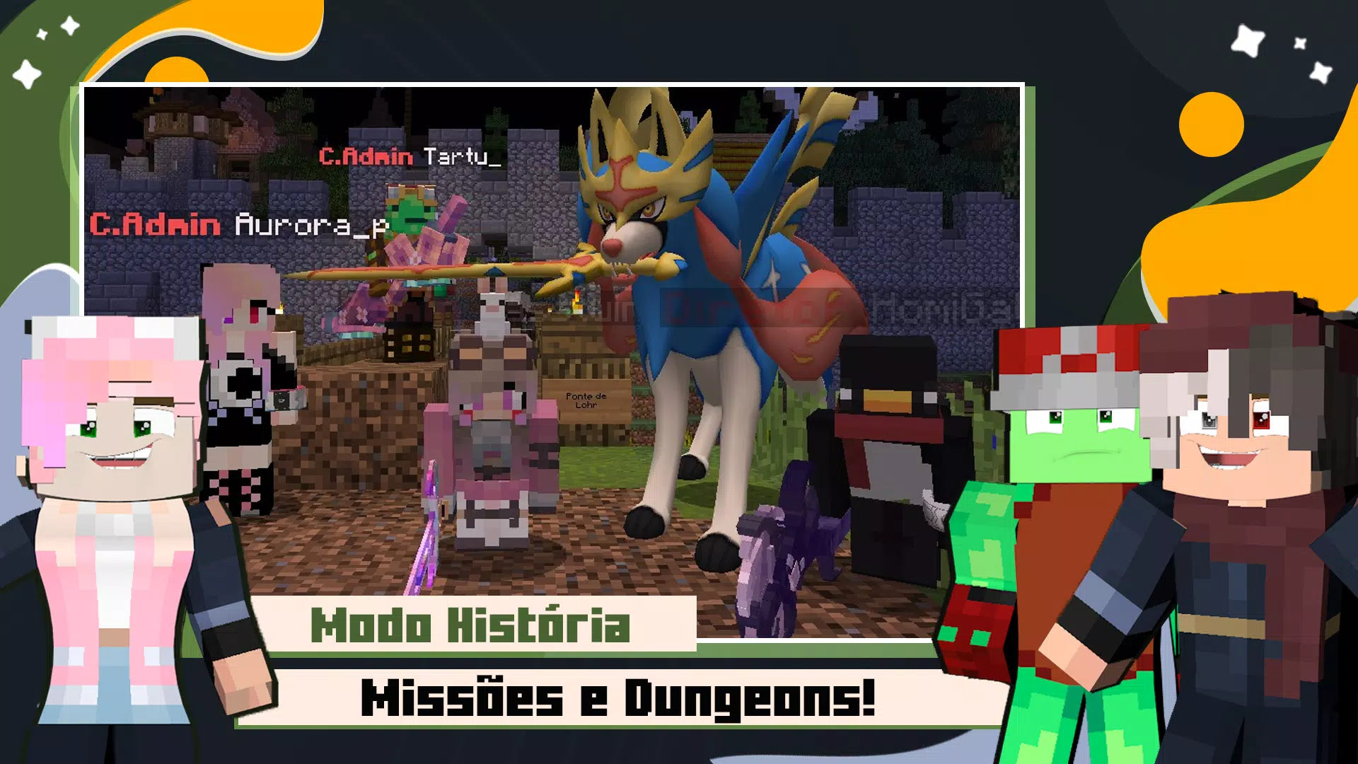 Pixelmon Brasil應用截圖第2張