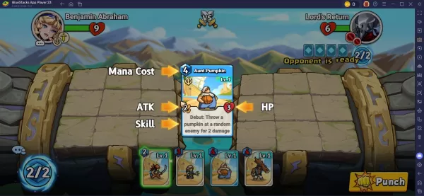 Fist Out: CCG Duel 中的核心遊戲系統