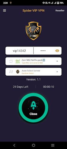 Spider VIP VPN Screenshot 1