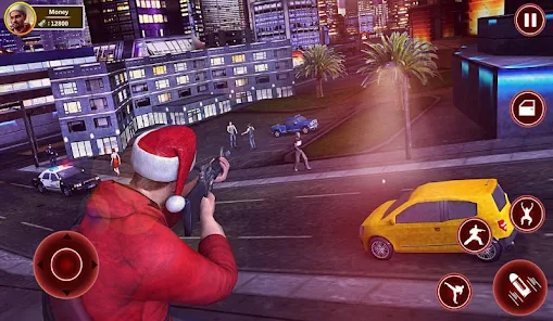 Gangster Mafia Chritmas City Zrzut ekranu 1