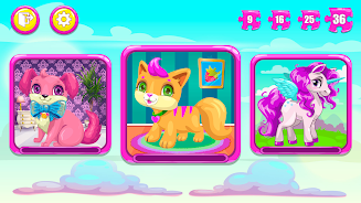 Kids puzzles for girls應用截圖第1張