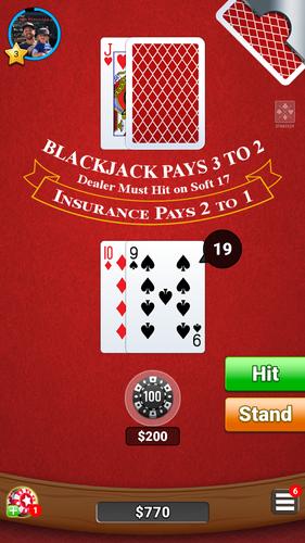Blackjack 21應用截圖第2張