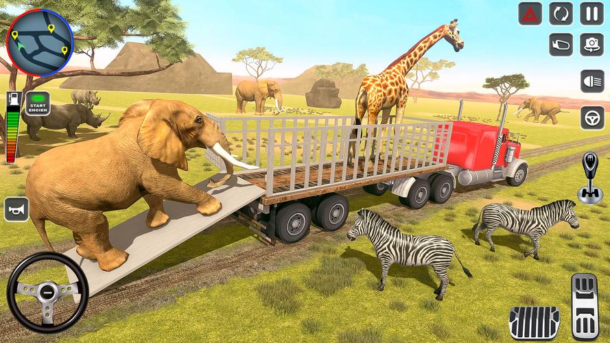 Wild Animal Truck Transporter應用截圖第3張
