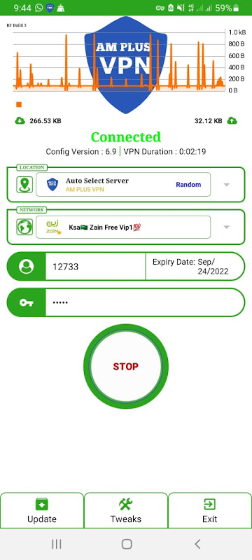 AM PLUS VPN স্ক্রিনশট 0