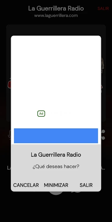 La Guerrillera Radio ဖန်သားပြင်ဓာတ်ပုံ 2
