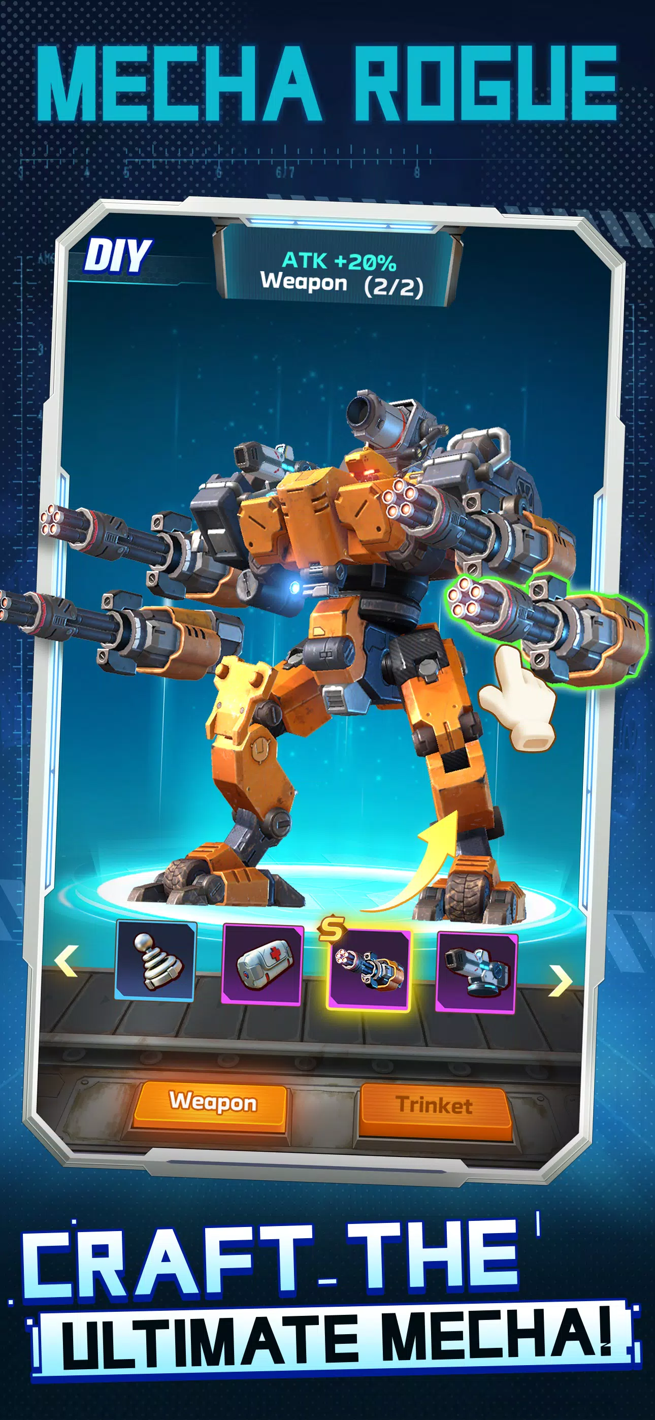 Mecha Rogue স্ক্রিনশট 0