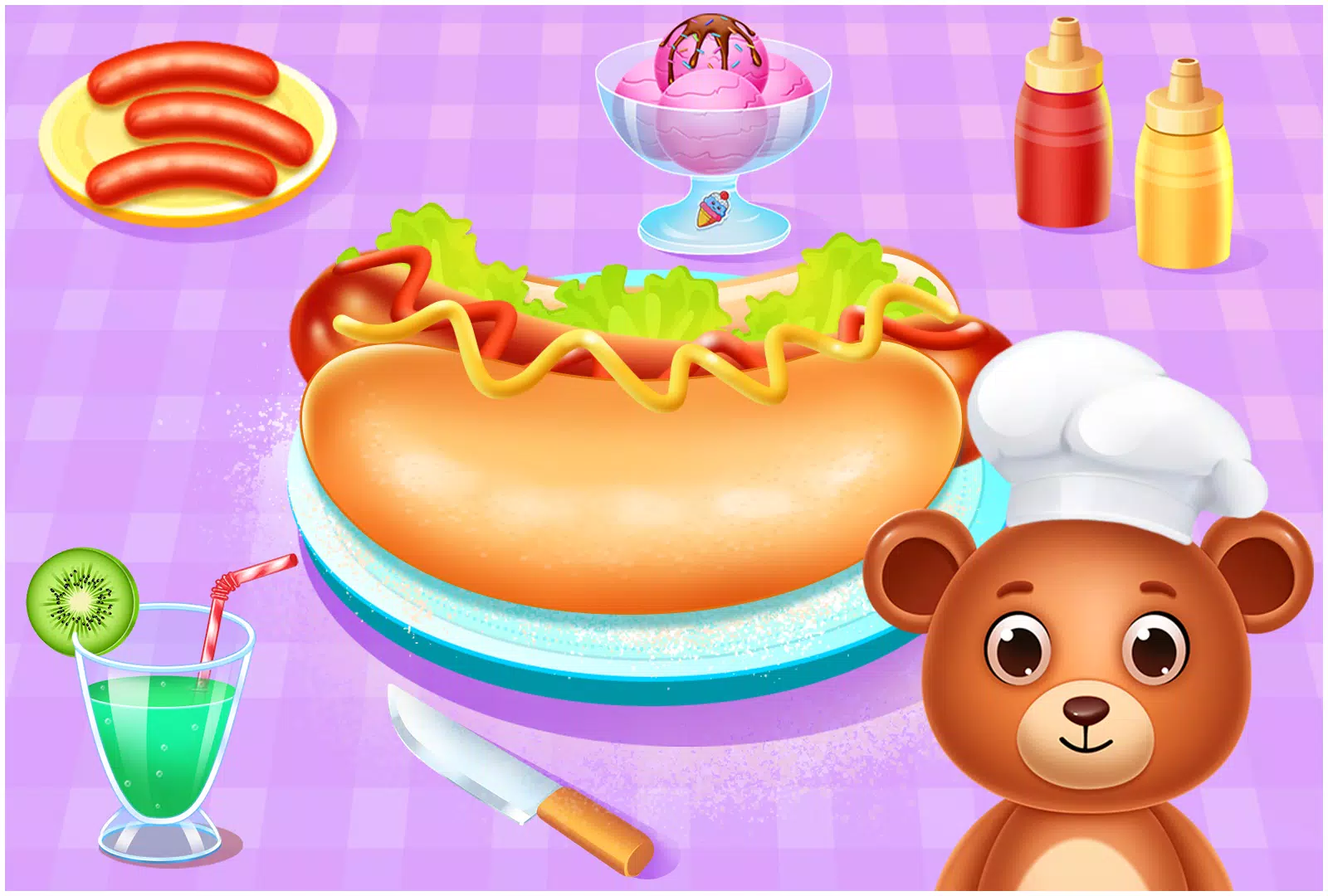 Animal Cafe Cooking Game應用截圖第1張