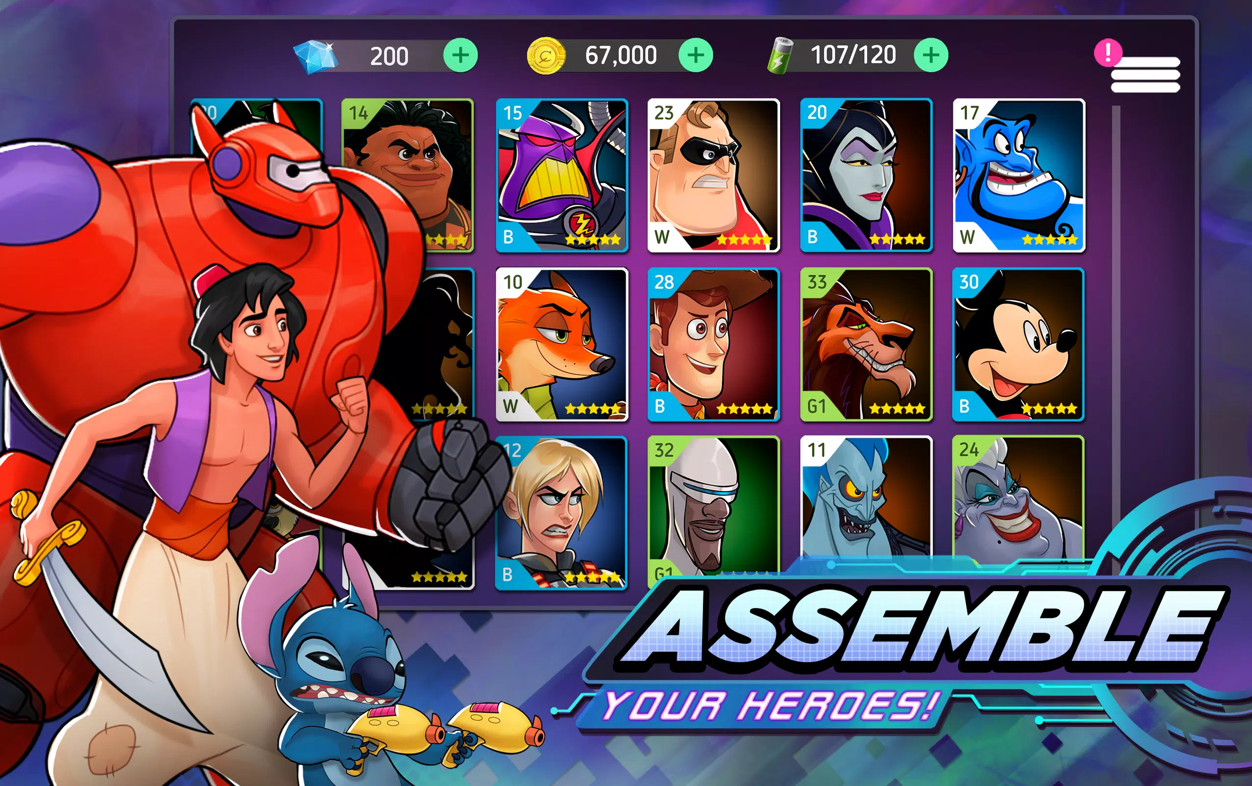 Disney Heroes應用截圖第2張
