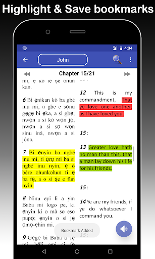 Yoruba & English Bible - With Full Offline Audio应用截图第2张