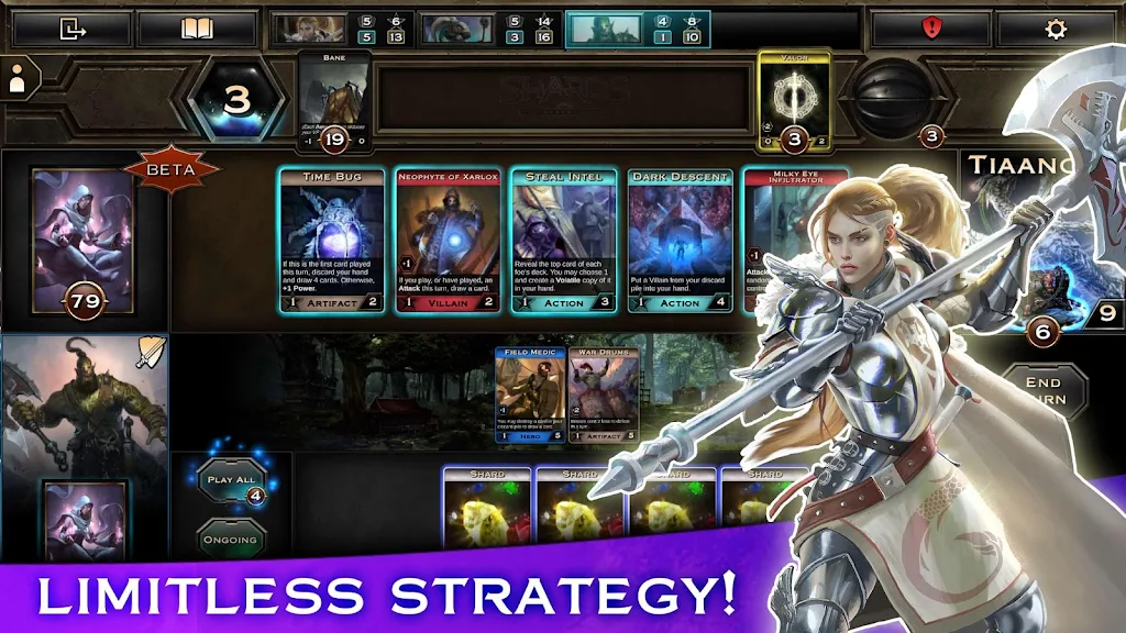 Shards the Deckbuilder ภาพหน้าจอ 1