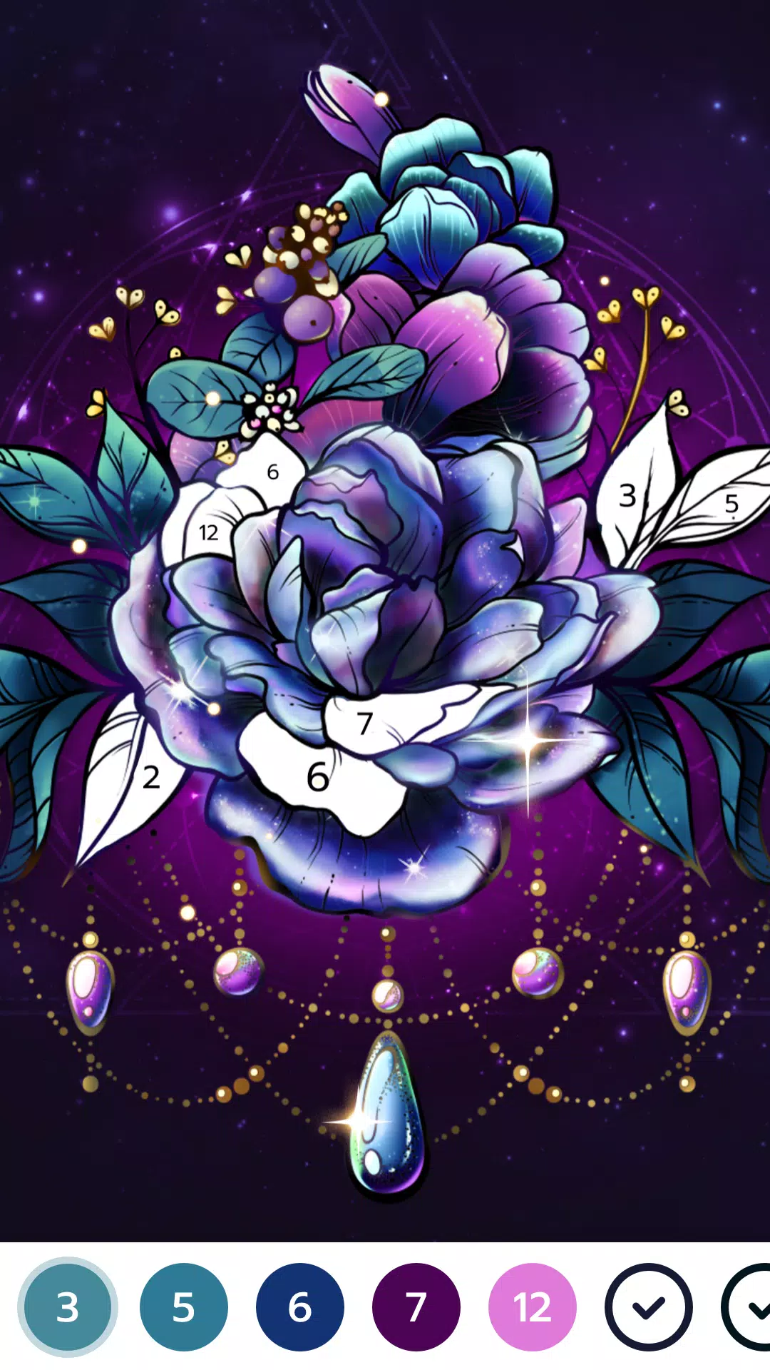 Colorswipes® - Color by Number Captura de tela 2