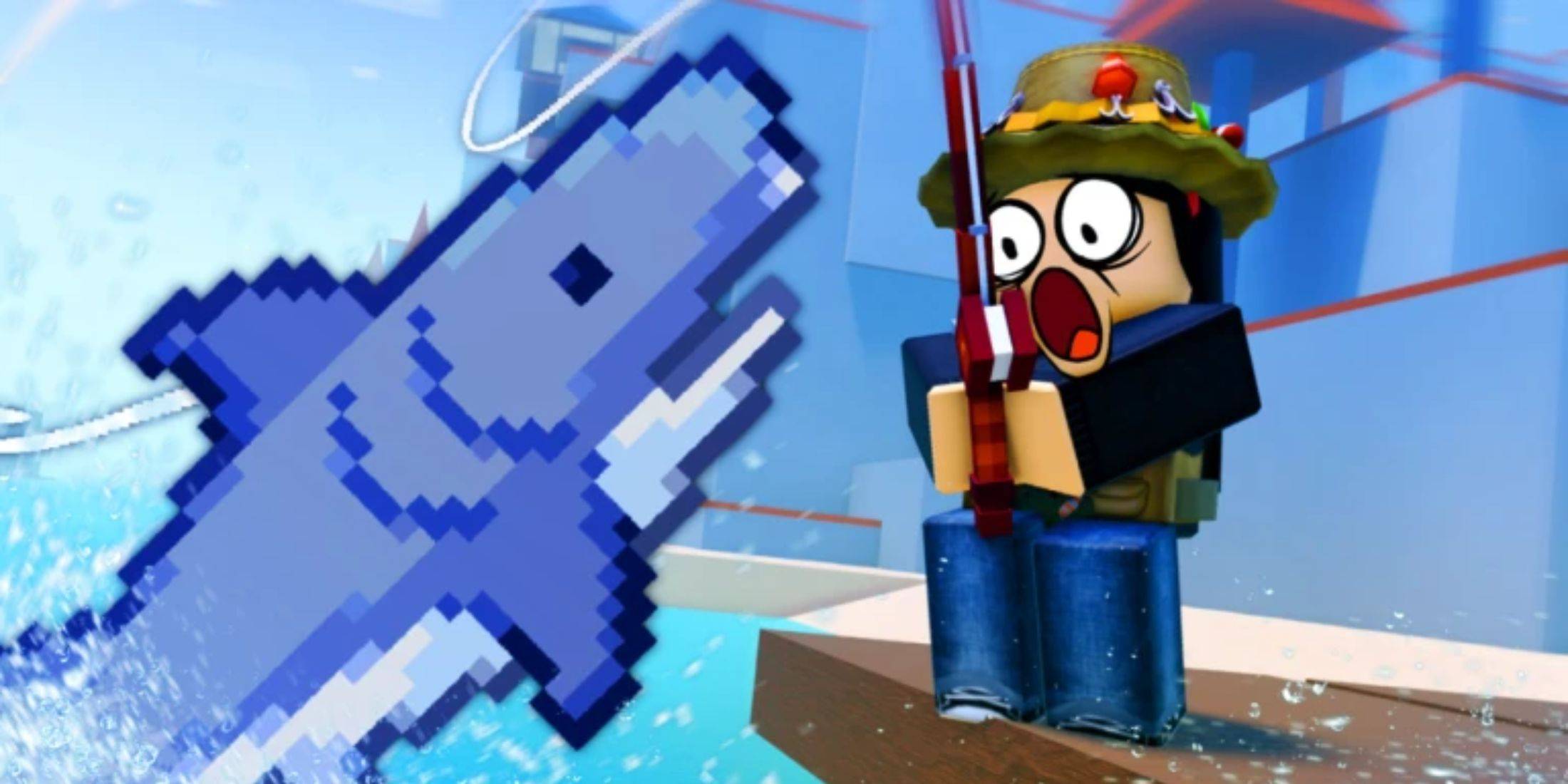 Seaside fishing gameplay