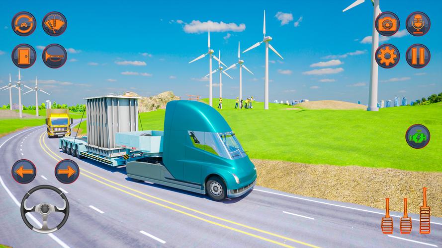US Cargo Truck Games 3D Скриншот 1