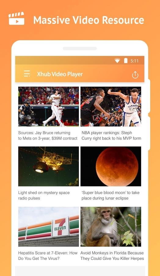 Xhub Video Player应用截图第2张