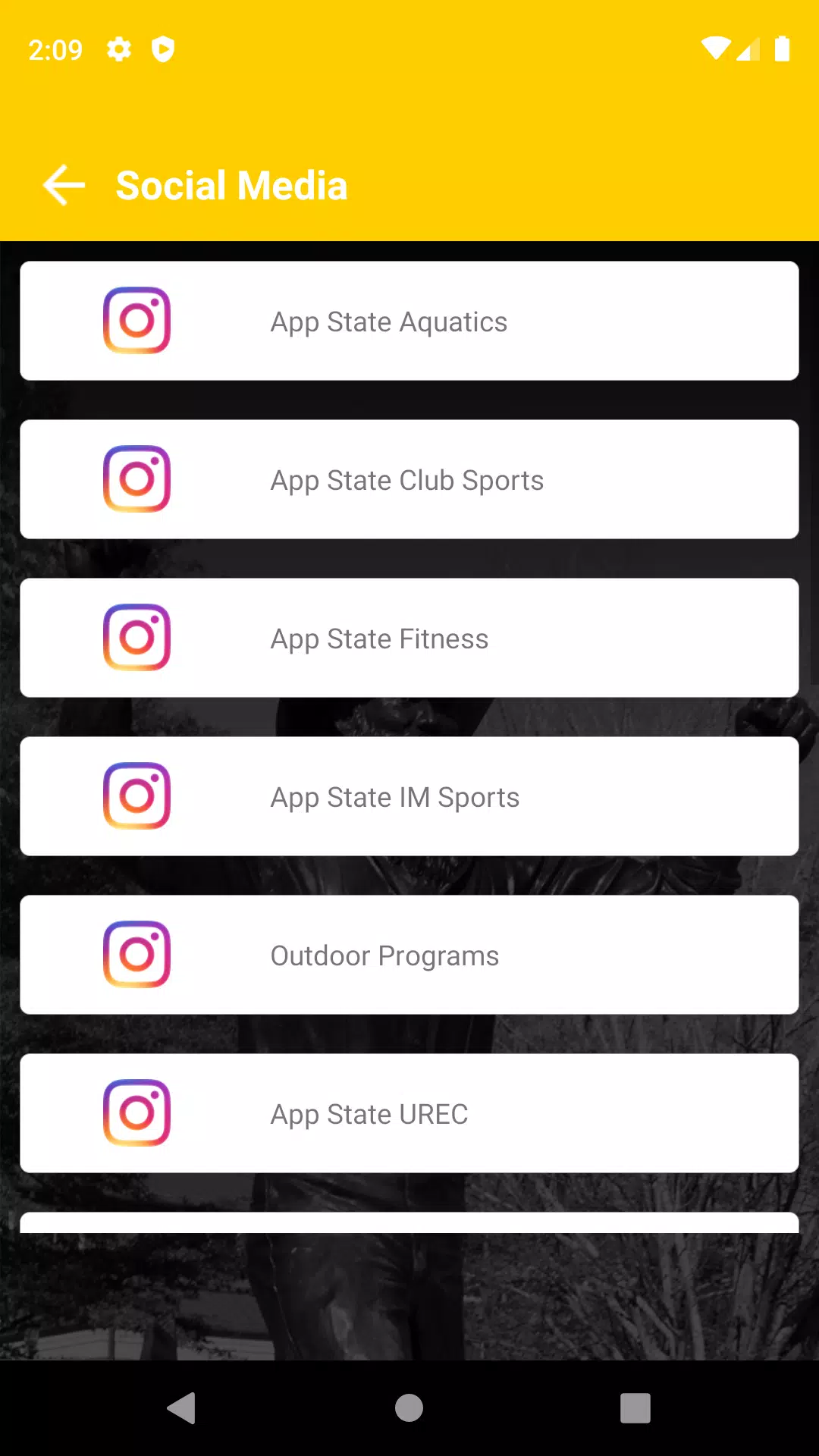App State UREC Capture d'écran 3