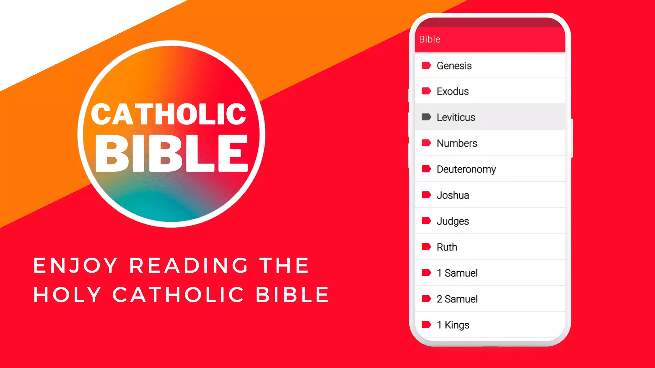 Catholic Bible Offline Tangkapan skrin 1