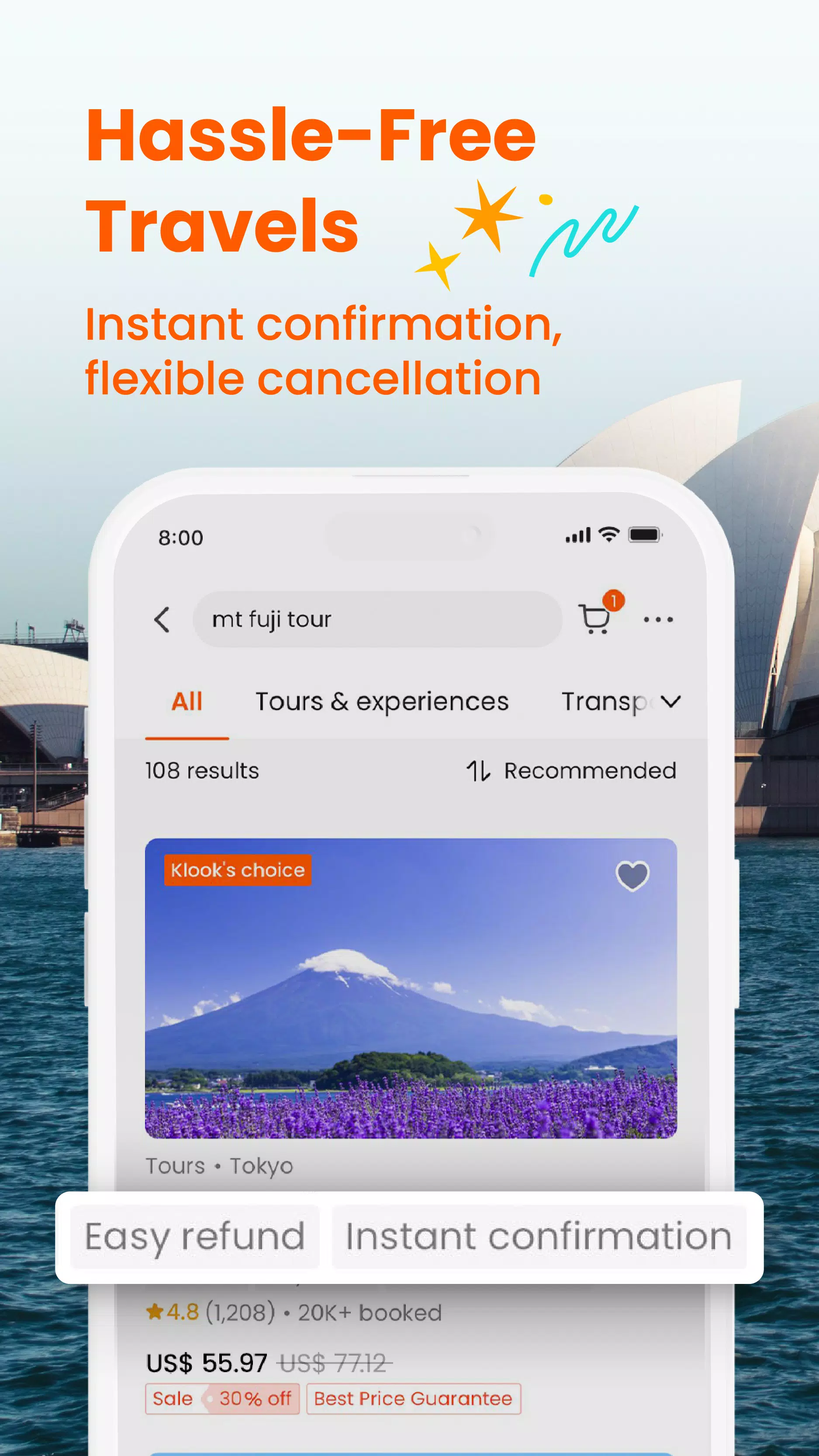 Klook - 全球旅遊＆住宿 & 玩樂體驗預訂平台應用截圖第3張