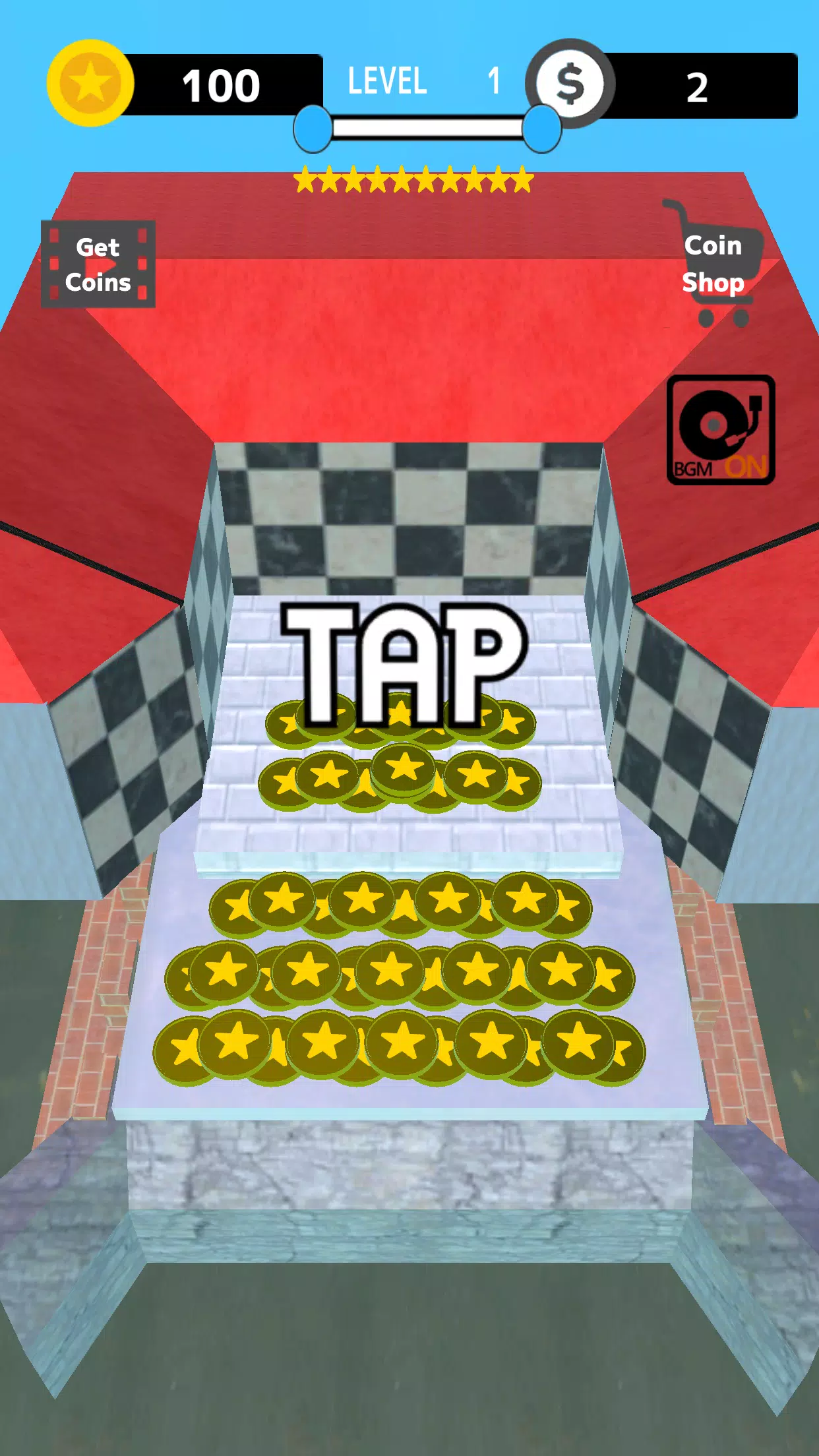 Simple Coin Pusher Tangkapan skrin 1