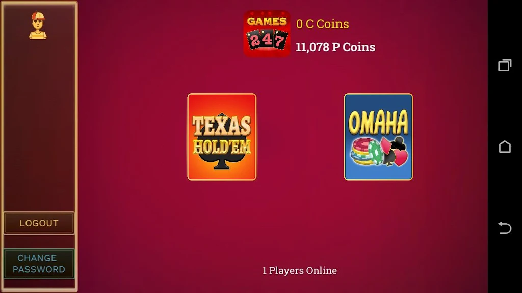Games247 Casino ภาพหน้าจอ 1