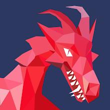Origami dragons