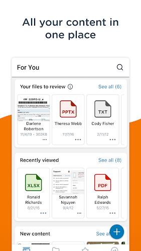 Content - Workspace ONE স্ক্রিনশট 2