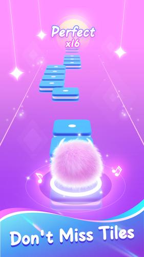 Fluffy Ball: Music Hop Game應用截圖第1張