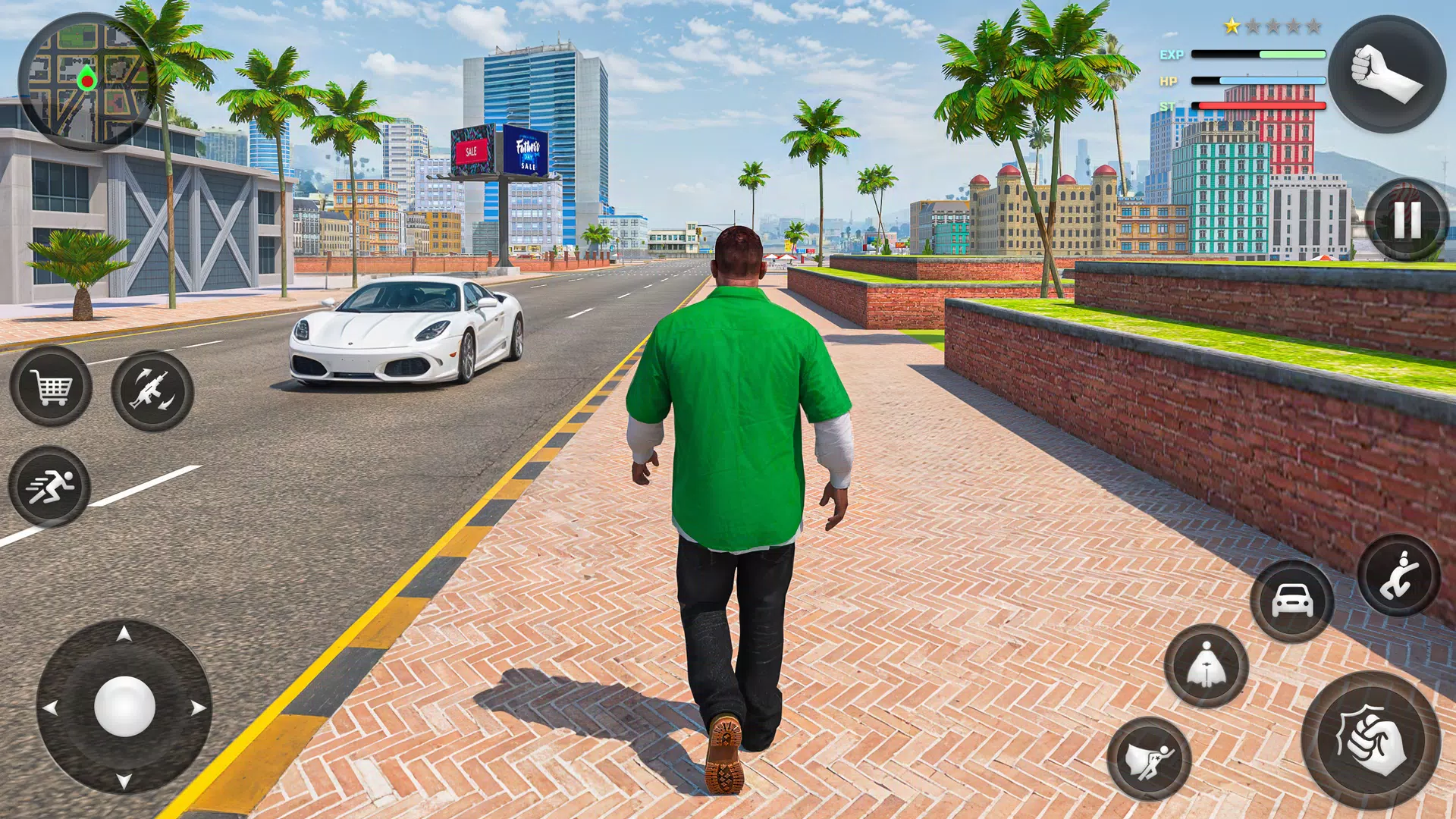 Grand City Thug Crime Games Captura de tela 1