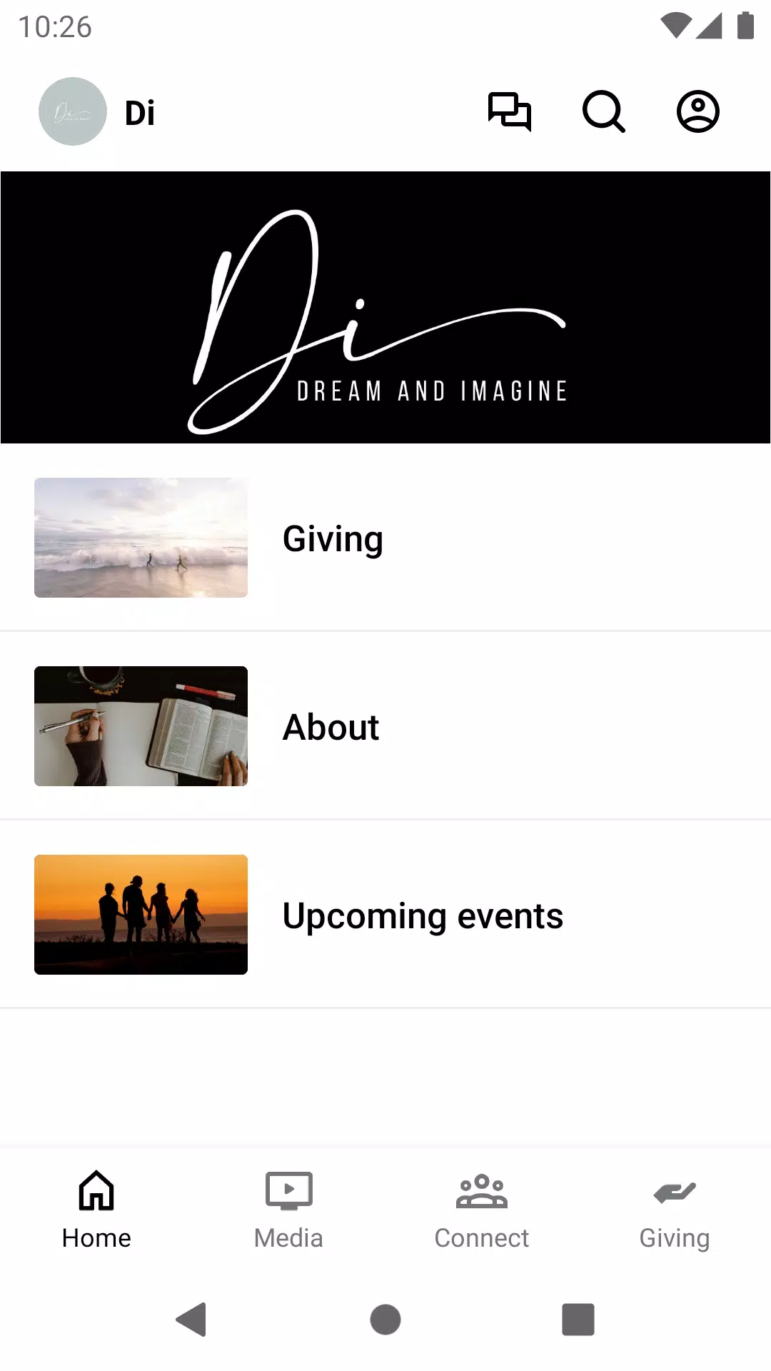 Dream & Imagine Ministries Captura de pantalla 0