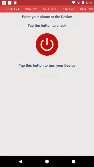 RCA Universal Remote ဖန်သားပြင်ဓာတ်ပုံ 1