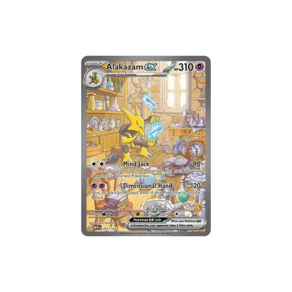 Alakazam ex card