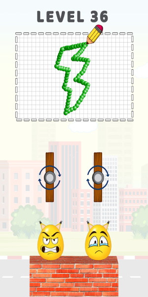 Draw To Smash Eggs-Rescue Doge應用截圖第2張