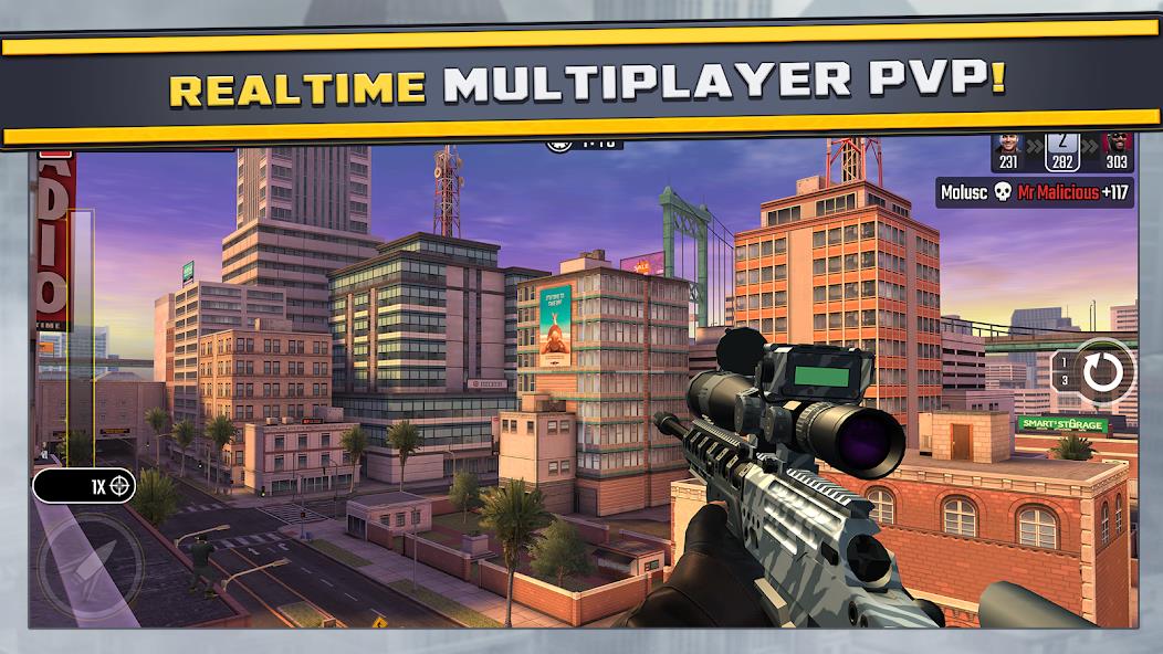Pure Sniper: Gun Shooter Games Mod應用截圖第3張
