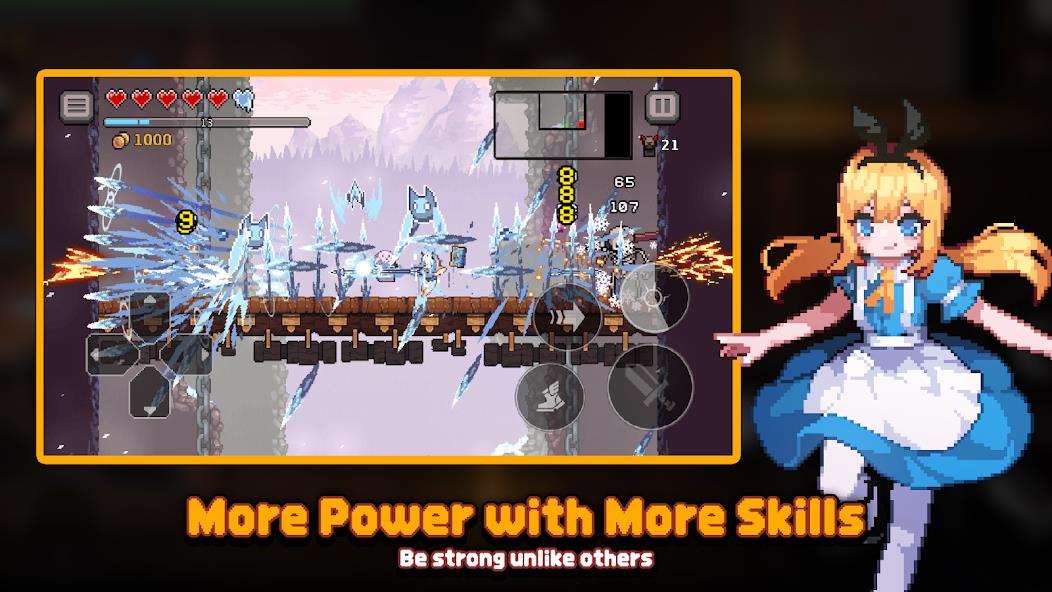 Dungeon Slasher : Roguelike Mod ภาพหน้าจอ 1