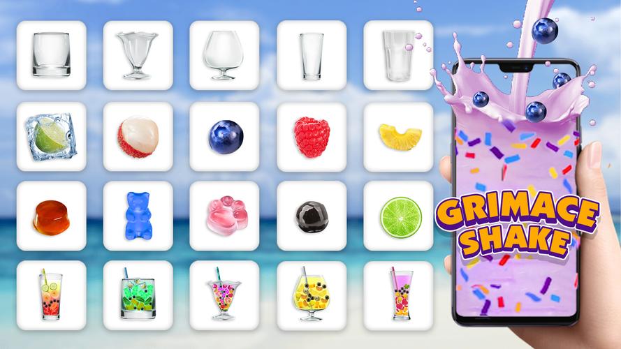 Boba Grimaces Shake Bubble Tea スクリーンショット 2