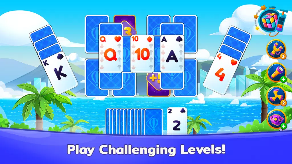 Schermata SoliTown – Solitaire Tripeaks 3