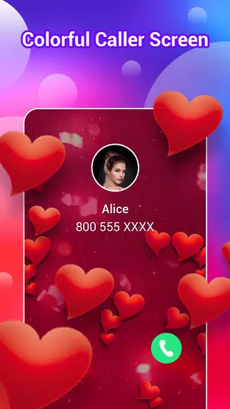 Color Call Screen - Call flash Tangkapan skrin 1