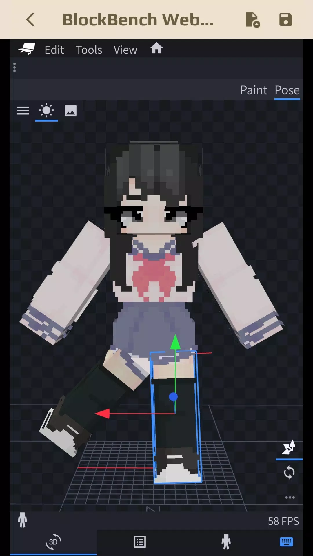 MC Skin Editor for Minecraft Captura de pantalla 0